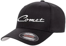 Mercury Comet Logo Classic Design Flexfit Hat Cap