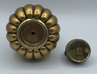 Anthony Cigarette Lighter, 1970, 3” Diameter, 4-1/4” High, Gold, Made in USA — photo 3