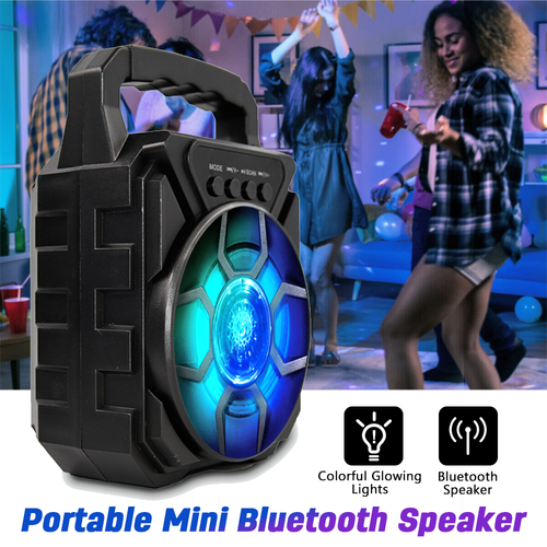 Outdoor Portable Mini Wireless Bluetooth HIFI Music Speaker KARAOKE FM ...
