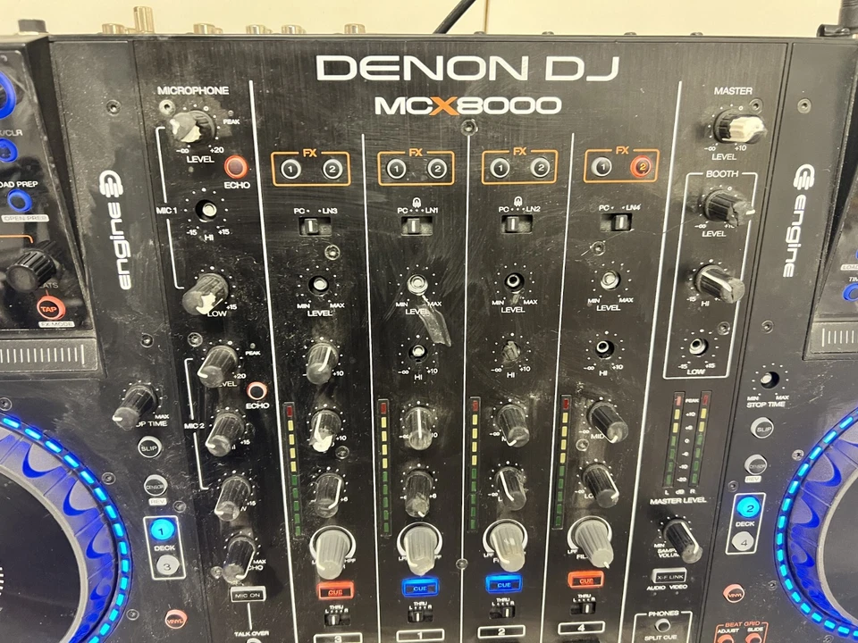 Denon DJ MCX8000 Standalone DJ Player and Serato 4-Channel DJ As-Is Broken Knobs - Image 4 of 4