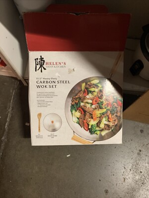 Helen s Asian Kitchen Helen s Asian Kitchen Wok, Carbon Steel and Bamboo,