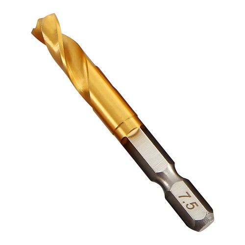 HSS Bohrer Satz mit Sechskantschaft 1/4 Metallbohrer Spiralbohrer 1.5mm Bis 13mm - Bild 8 von 38