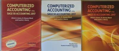 Computerized Accounting using Sage 50 Accounting 2017 - Spiral-bound - GOOD