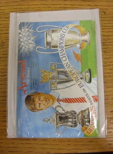 circa 1990's Arsenal: Commemorative Picture Postcard, Published By Dawn Covers,