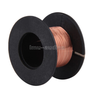 5/10PCS 0.1MM Copper Soldering Solder Enamelled Reel Wire Roll Connecting NEW