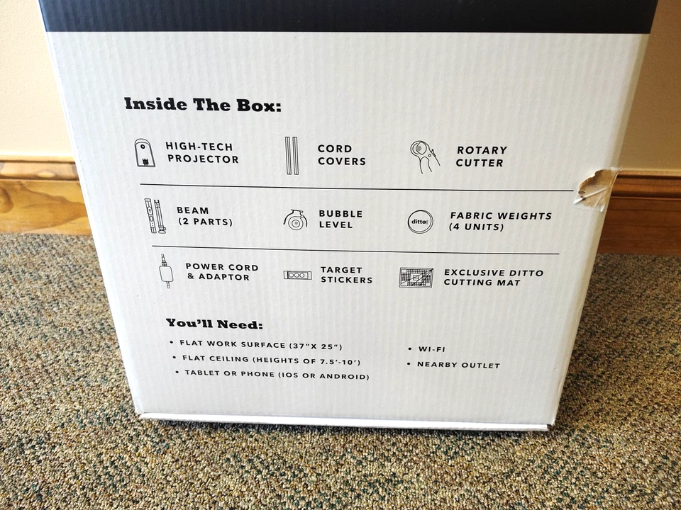 Proyector sin papel Singer Ditto nuevo nunca abierto Foto 2 de 3