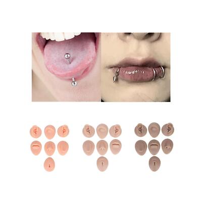 Silikon Body Piercing Modell Training 3D Praxis Haut Enthusiasten Anfänger