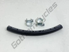 SUBMERSIBLE SAE J30R10 Fuel Line Hose 5/16" ID x 6" w INJECTION RATED CLAMPS KIT