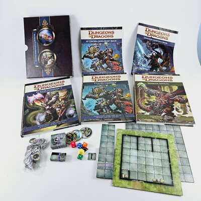 Dungeons and Dragons Roleplaying Game Starter Kit - 4th Edition Handbooks Manual