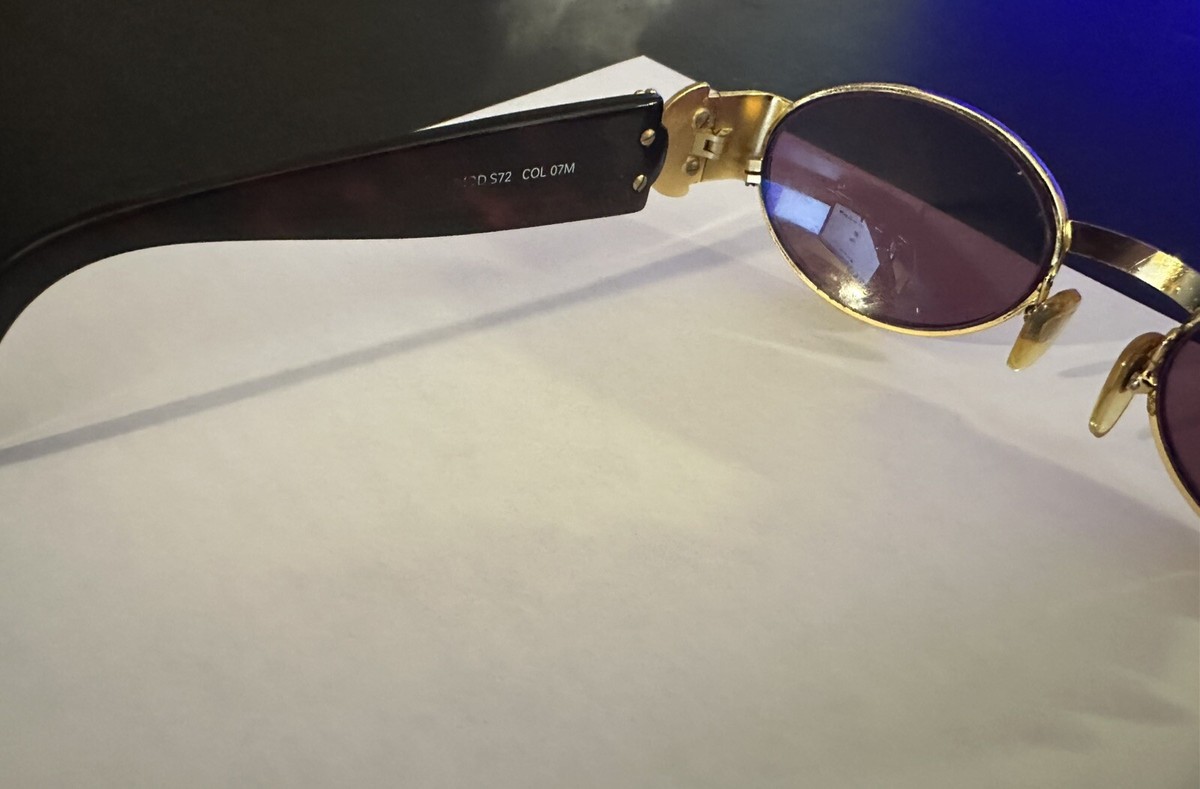 希少 VERSACE sunglasses clear ゴールド vintage Amazon.com: Versace Unisex Sunglasses Gold Frame, Clear