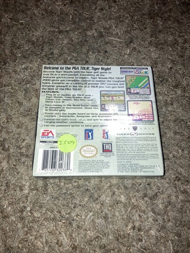 Tiger Woods PGA Tour 2000 for Nintendo Gameboy Color BRAND NEW FACTORY SEALED - Picture 20 of 24