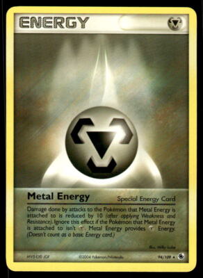 Pokemon TCG EX Battle Stadium #94/109 Metal Energy (Special) LP | eBay