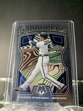 Freddie Freeman Producers P1 2021 Panini Mosaic Braves