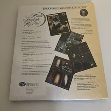 Creative Memories 8 1/2 X 11 Black Scrapbook Refill Pages NEW