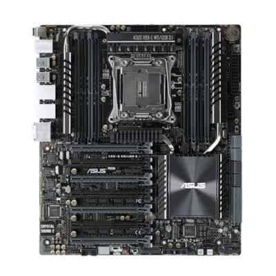 ASUS X99-E WS/USB 3.1 Workstation 128G support ntel Xeon cpu E5-1600 Motherboard