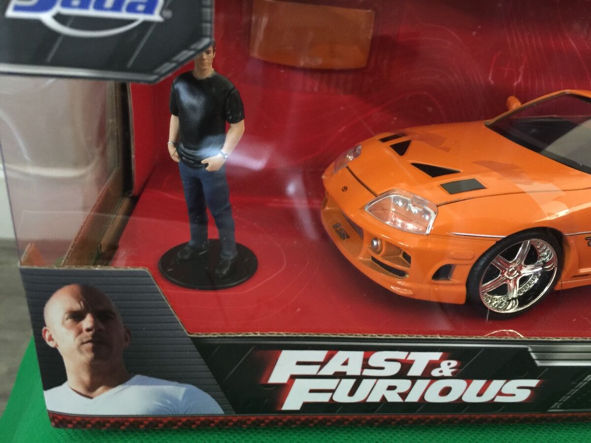 JADA TOYS FAST AND FURIOUS BRIAN'S 1995 TOYOTA SUPRA.Brian figure.1/24. B300 | eBay JADA TOYS FAST AND FURIOUS BRIAN'S 1995 TOYOTA SUPRA.Brian figure.1/24. B300 | eBay