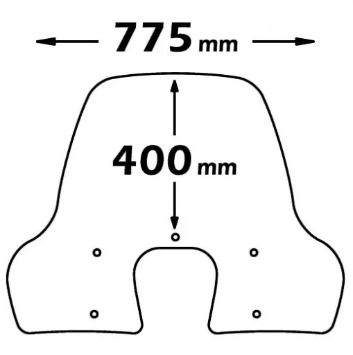 Parabrezza Isotta Per Piaggio Beverly 350 RST - Modello CLS4079 - Foto 8