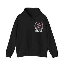 Trump Better Coverage Than 5G Can You Hear Us Now Front  Back Pullover Hoodie