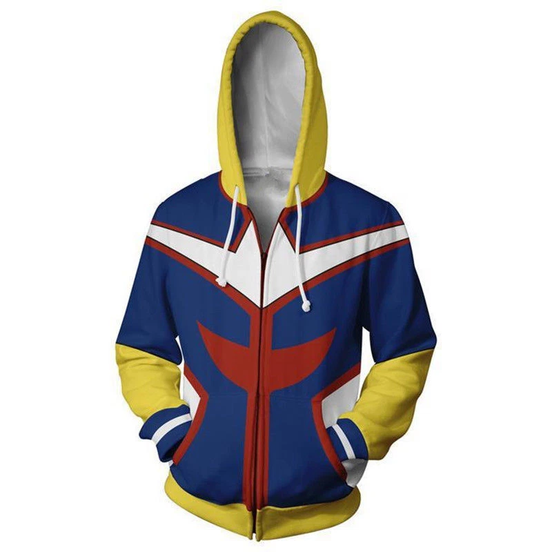 All might sales cosplay hoodie