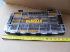 Empty Dewalt Large Tough Case stackable w/ storage