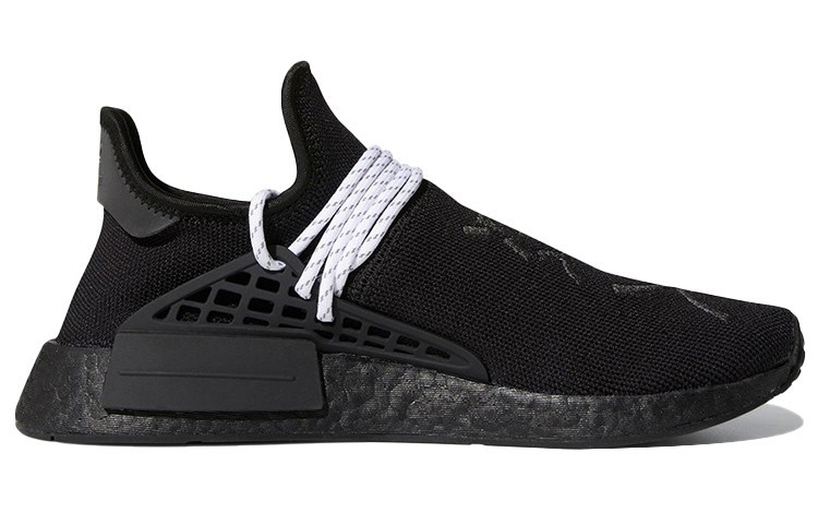 Size 4 - Pharrell x adidas NMD Human Race Black for sale online | eBay