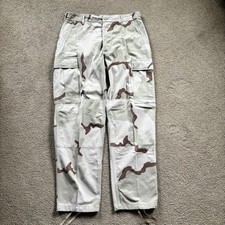 Vintage US Military Cargo Pants Men  s 32x31 Light Camouflage Y2K 90  s