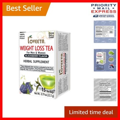 Loveeta Blackberry Wellness Tea - 15 Bags x 24, Free from Artificial Additives