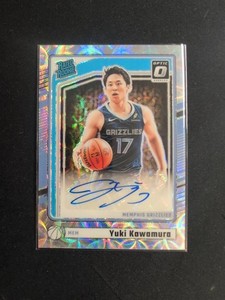 2024-25 Yuki Kawamura Optic Rated Rookie Silver Scope Auto Grizzlies #334