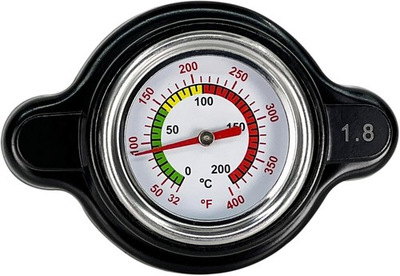 #ad #ad High pressure radiator cap with thermometer $10.99