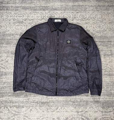 Stone Island Poly-Colour Frame Jacket Overshirt Rare Authentic Sz L