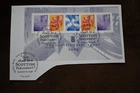 GB 2004 The Scottish Parliament m/s, Stamps on Piece, Used, ex FDC,