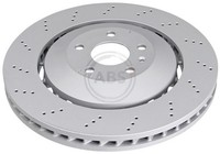 2X Bremsscheibe A.B.S. 18760 FüR Audi Q3 8UB 8UG Quattro Performance