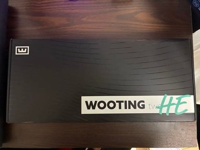 Wooting Two HE Gaming Tastatur JP kabelgebunden schwarz gebraucht
