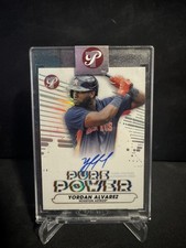 2022 Topps Pristine Pure Power Auto Yordan Alvarez #PPA-YA Astros