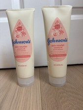 Johnson's Creamy Baby Oil w/ Coconut  Honeysuckle 2 Pack 8oz New Discontinued