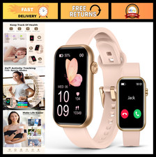 Fitness Smart Watch with Call Function, Heart Rate & Blood Pressure Monitor, 114