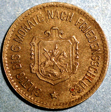 Deutsche Staaten 10 Pfennig 1917