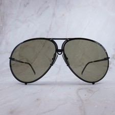 Carrera Porsche Design 5621 90 Mens Aviator Sunglasses Matte Black Vintage