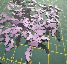 Bat Confetti- Black And Purple Mixed