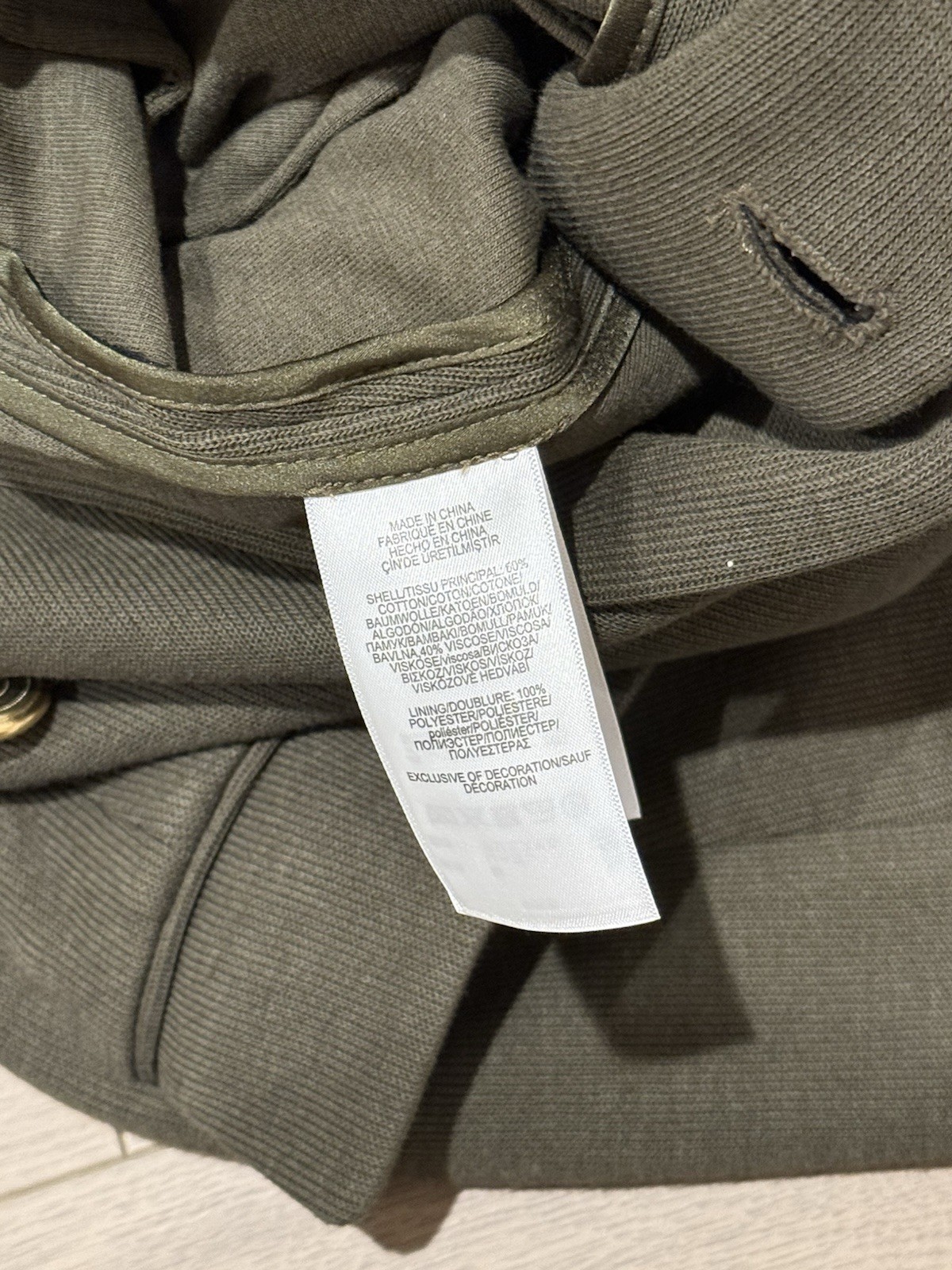 $698 Polo Ralph Lauren 2 Green Military Blazer Jacket Double Breasted RRL Coat thumbnail 6