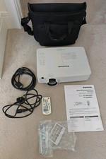 Panasonic PT-VW330EA Projector with remote, power cable, hardware & carry case
