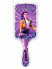 Demon Hunters hair brush. Purple