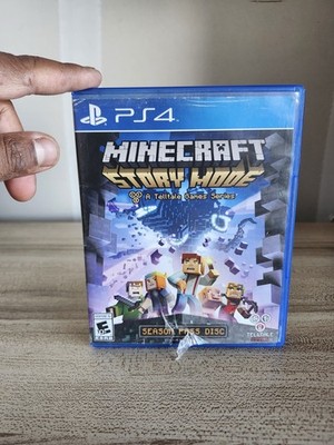 Minecraft: Story Mode A Telltale Season Pass Disc PlayStation 4 PS4 CIB