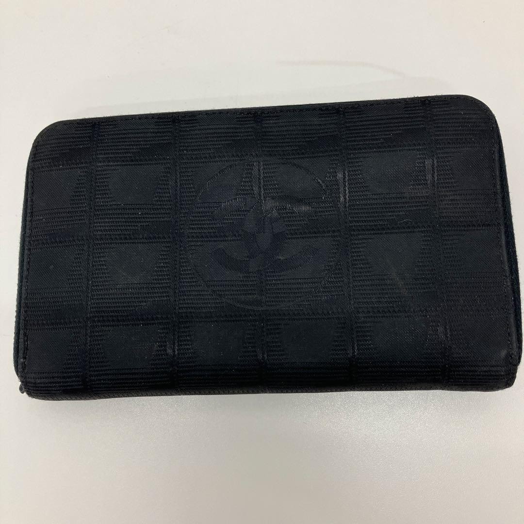 CHANEL New Travel Line Long Wallet in KL679466