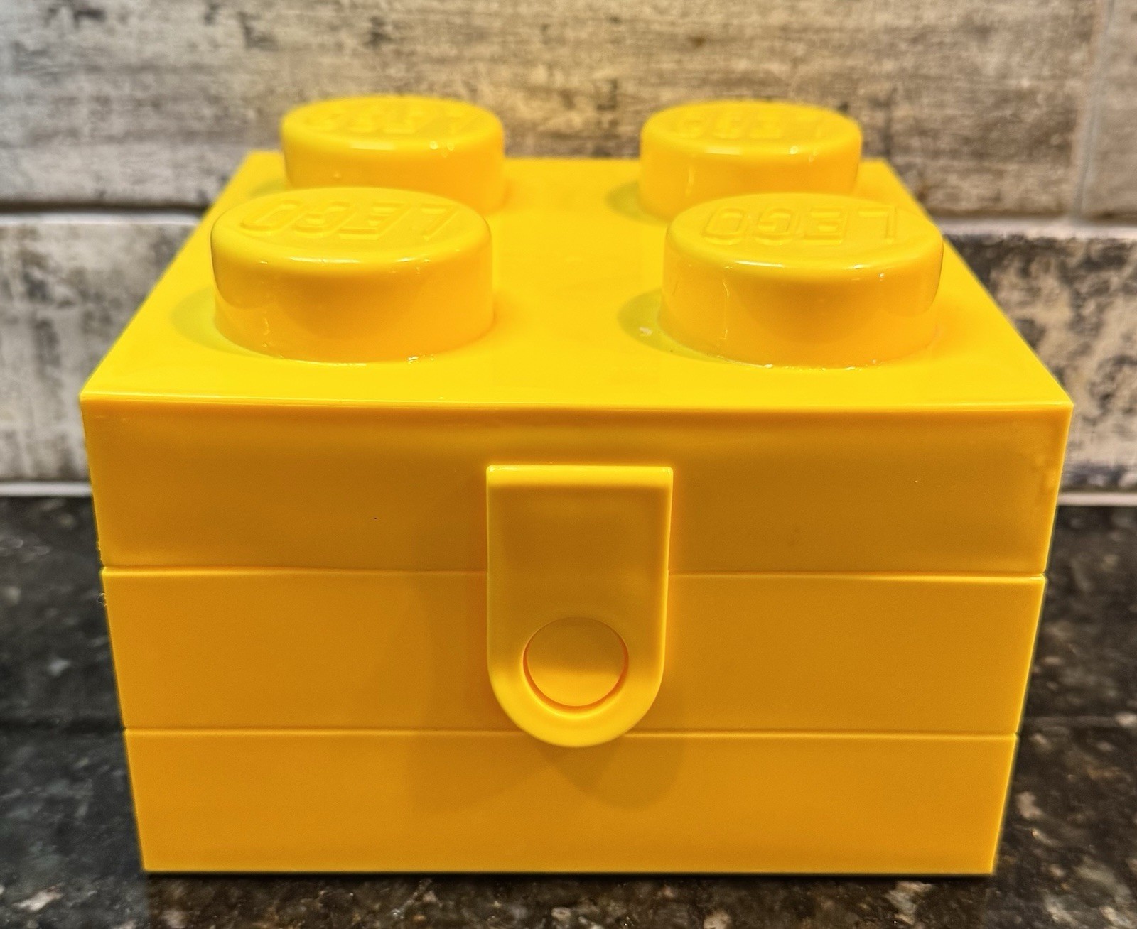 Yellow Carry Case, Stackable Organizer No Handle