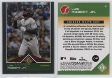 2024 Topps Transcendent Collection Transcendent Icons Chrome Luis Robert Jr #21