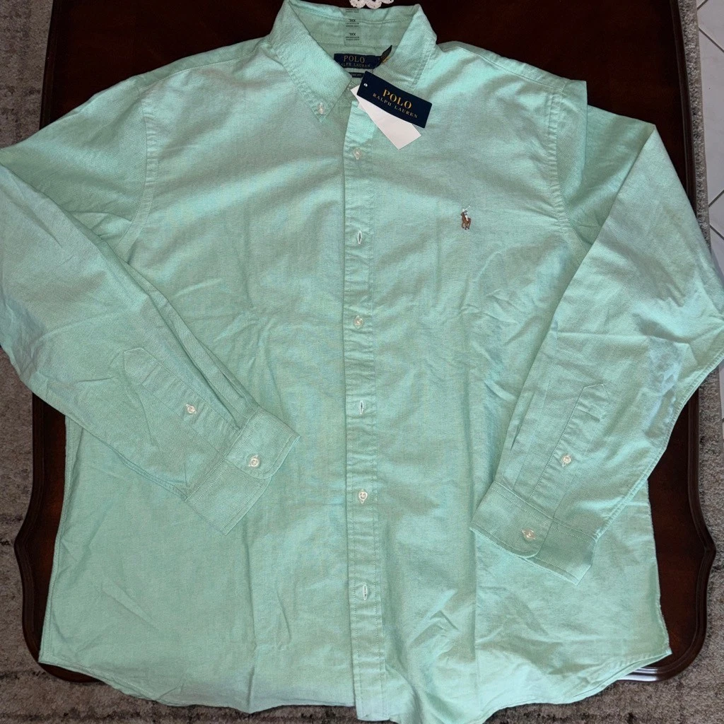 Polo Ralph Lauren 90s Theme Casual Button-Down Shirts for Men for
