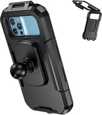 IP66 Waterproof Bike Phone Holder with 1" Ball Head Suitable for RAM B Size