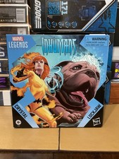 Marvel Legends Inhumans Crystal and Lockjaw Deluxe 6  Action Figure 2 Pack