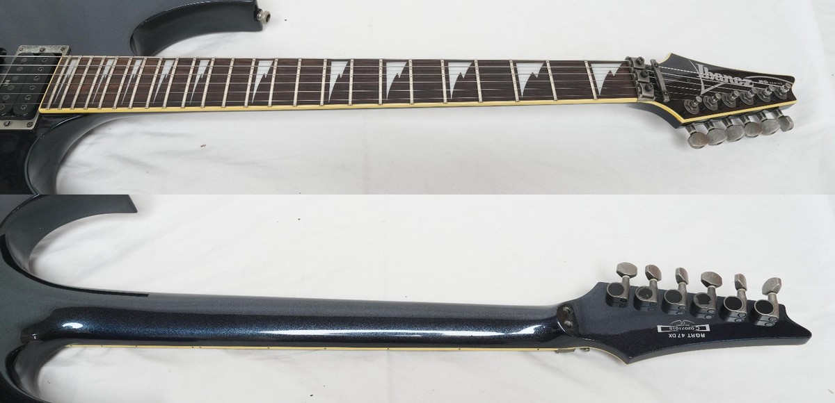 IBANEZ RGRT 47 DX NAVY METALLIC Through-Neck RG (2002 model) | eBay